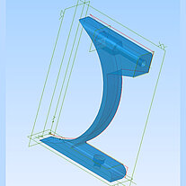 Holder for demonstrator (CAD)