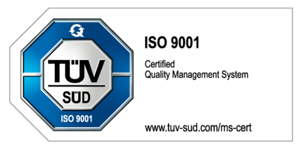 JBW is ISO9001-certified