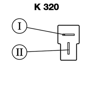 Schneckengetriebemotor Anschluss K320