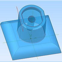 Holder for manual gearbox demonstrator (CAD)